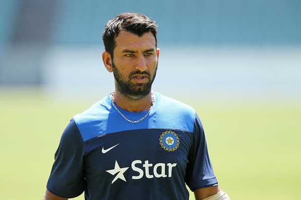 Pujara endured a rare double failure.