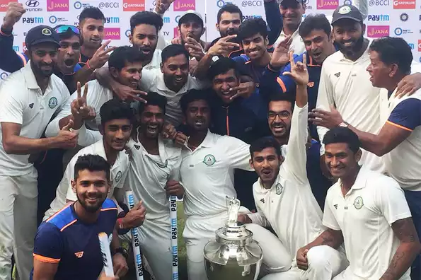 Vidarbha became the sixth team to successfully defend their title.