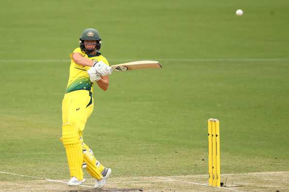 Ellyse Perry top-scored for Australia with a fine half-century