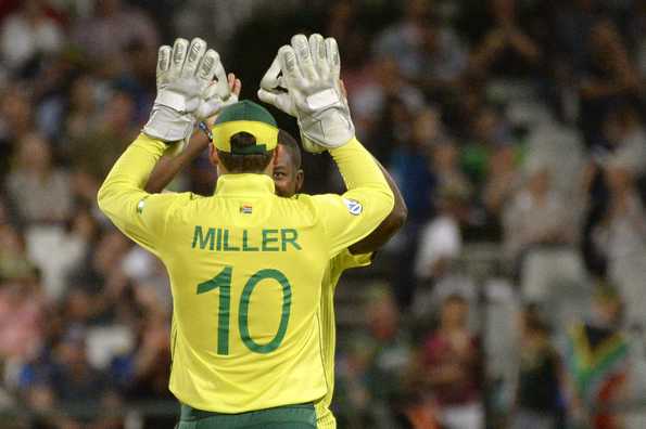 David Miller starred in South Africa's Super Over win