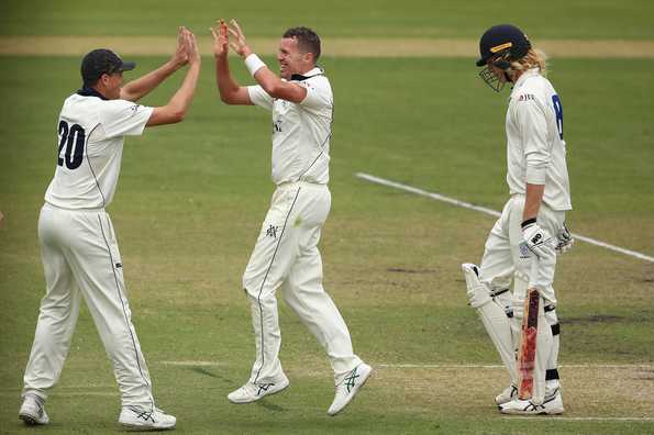 Siddle picked up a five-fer.