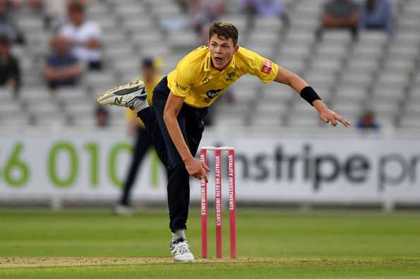 Brookes picked up nine wickets in seven games in the T20 Blast last year.