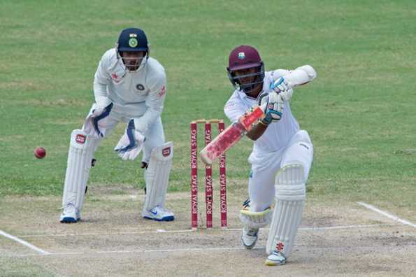 Kraigg Brathwaite made 74 off 218 deliveries in the first innings, but West Indies were forced to follow-on.