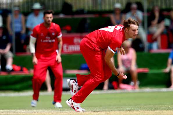 Jarvis picked up two wickets for 28.