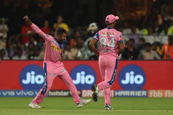 Shreyas Gopal squeezed in a hat-trick in the 70 balls of play that were possible.