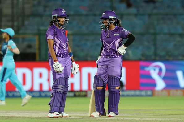 Needing 117 to qualify, Raj and Krishnamurthy chose the safety-first approach instead of trying to go for the 142-run target set by Supernovas.