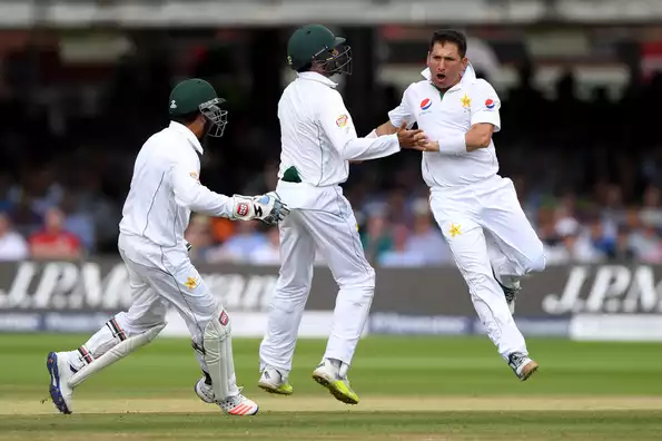 Yasir has 86 wickets from 13 Tests and has a chance to break George Lohmann's record of being the fastest bowler to claim 100 Test wickets.