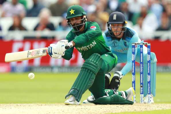 Hafeez starred for Pakistan with a 62-ball 84 against England 