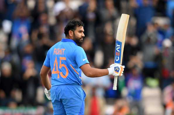 Rohit's hundred helped India to a winning start in the World Cup