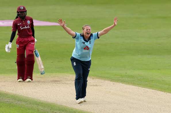 Shrubsole picked up two wickets to enable England's win