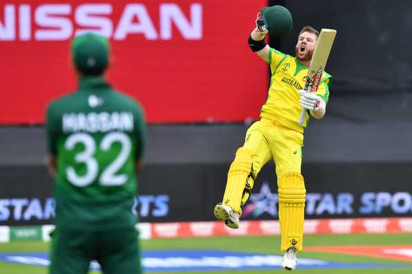 David Warner's last three ODI scores against Pakistan read: 130, 179 & 107 today