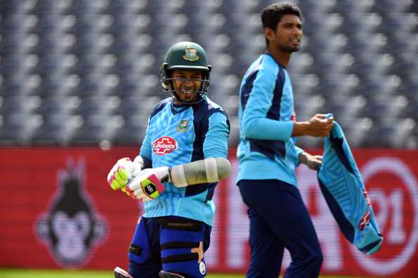 Mushfiqur copped a blow on his hand during practice