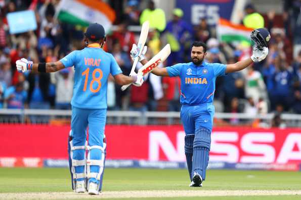 Rohit Sharma and Virat Kohli helped India to yet another WC win over Pakistan