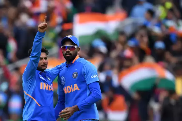 Kuldeep's two wickets and economical bowling helped India wrest control during the chase