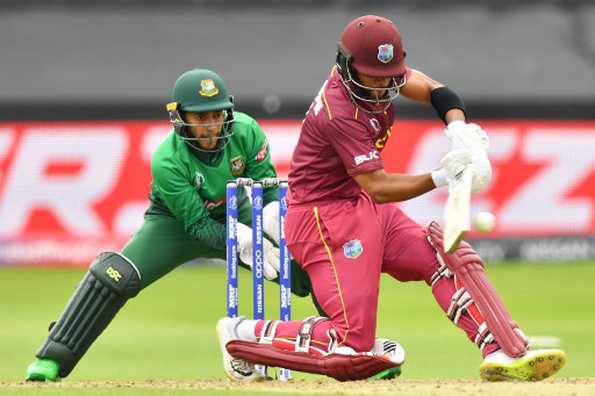 Shai Hope batted long but failed to score at a reasonably good pace