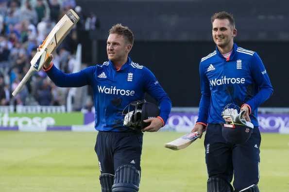 Alex Hales and Jason Roy registered the highest opening stand for England in ODIs