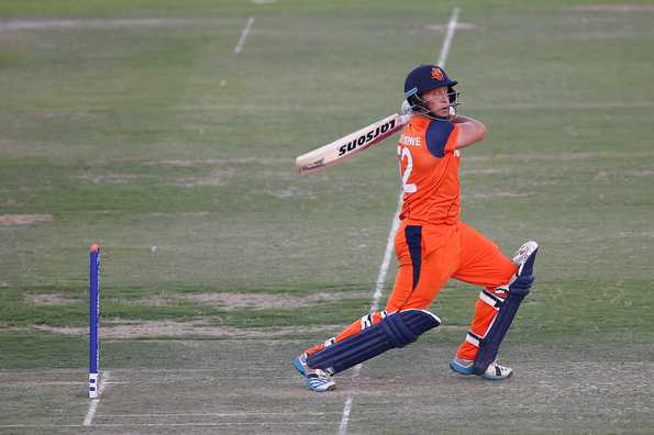 A crucial half-century from Roelof van der Merwe helped Netherlands seal the series