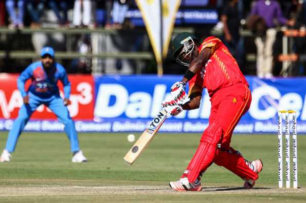 Chigumbura hit seven sixes in his half-century.