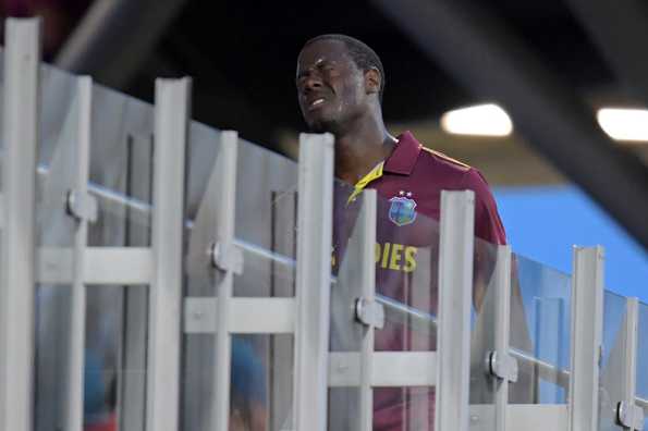 The West Indies all-rounder now has two demerit points.