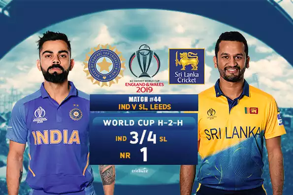 Sri Lanka have beaten India four times in world cups, while India have won three encounters