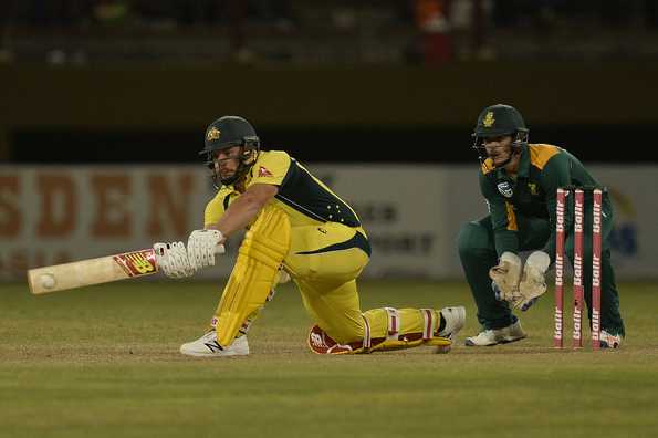 Finch was the only Australian to cross the 30-run mark as the top-nine batsmen failed to get to double digits.