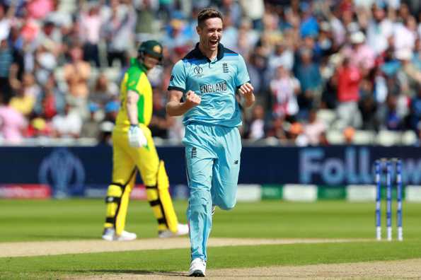 Chris Woakes was adjudged Man of the Match in the semifinal clash against Australia