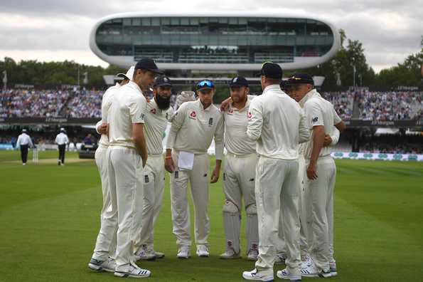 The game saw England fold for 85 in the first innings and Ireland for 38 in the second