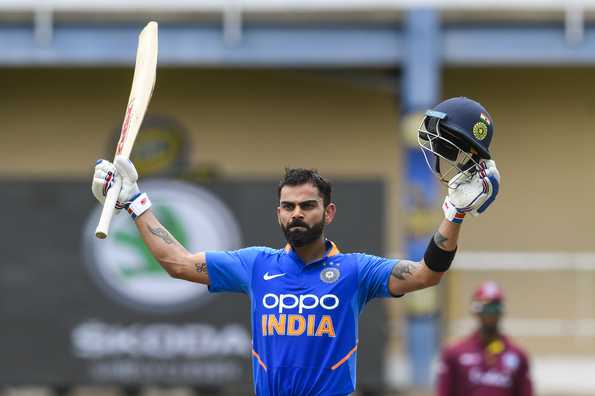 Virat Kohli scored his 42nd ODI ton.