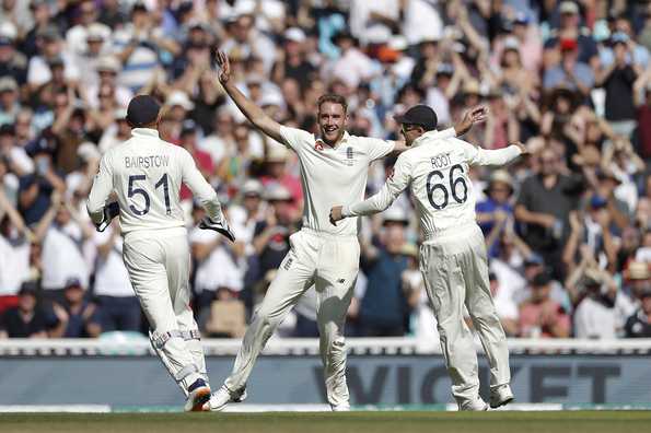 Stuart Broad picked David Warner's wicket for a record seventh time in the series