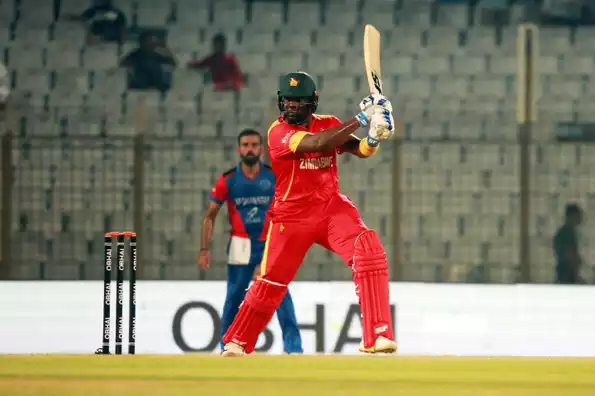 Hamilton Masakadza's final international innings included 4 fours and 5 sixes