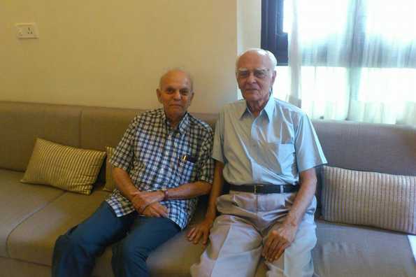 Sodhan (right) scored a hundred against Pakistan in his debut Test