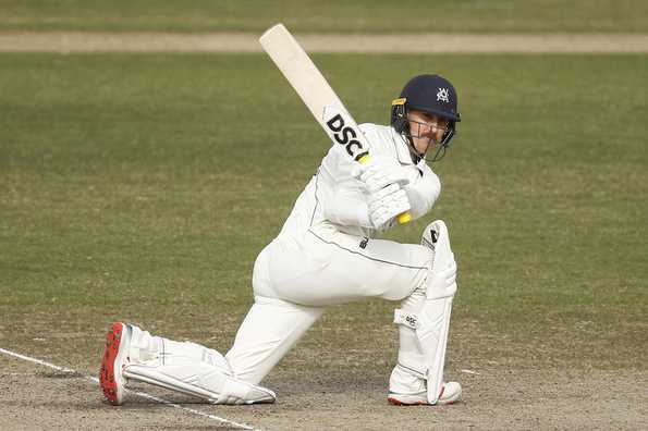 Just last month Nic Maddinson had struck a double century in the Sheffield Shield