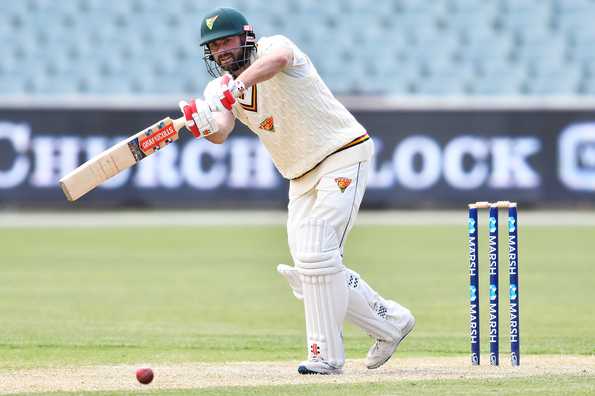 Alex Doolan scored 176 as the SA-Tasmania fixture continued to enthrall.