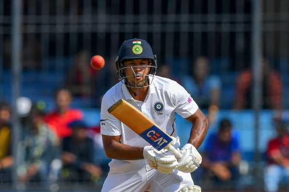 Mayank Agarwal's solid knock help India build lead