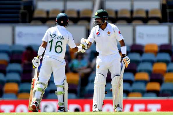 Babar Azam and Mohammad Rizwan stitched a 132-run stand for the sixth wicket