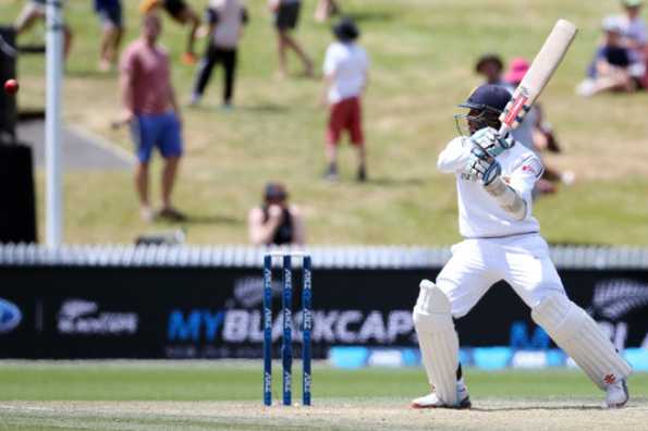 Kusal Mendis of Sri Lanka plays a shot on December 20, 2015