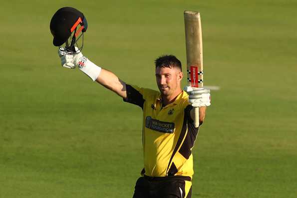 Shaun Marsh scored an unbeaten 101