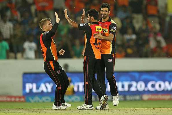 Bhuvneshwar stifled Gujarat Lions early on by conceding just one run and getting rid of Dwayne Smith in his first two overs.