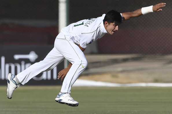 Naseem bagged a five-for in the second innings