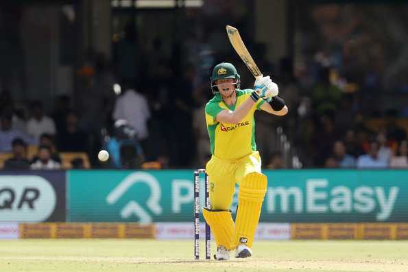 Smith's ninth ODI century guided Australia to 286.