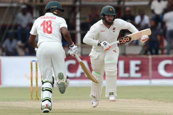 Brendan Taylor scored a brisk 67 to push the game forward for Zimbabwe