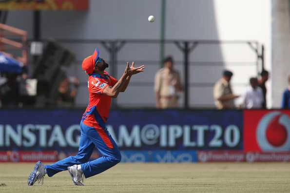 Jadeja took a fine catch to dismiss Watson early.