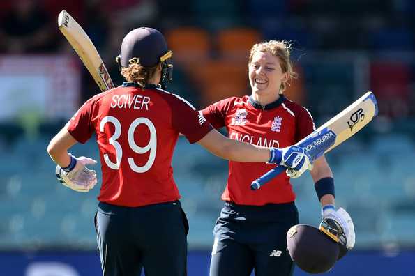 England captain Heather Knight is coming off a hundred against Thailand