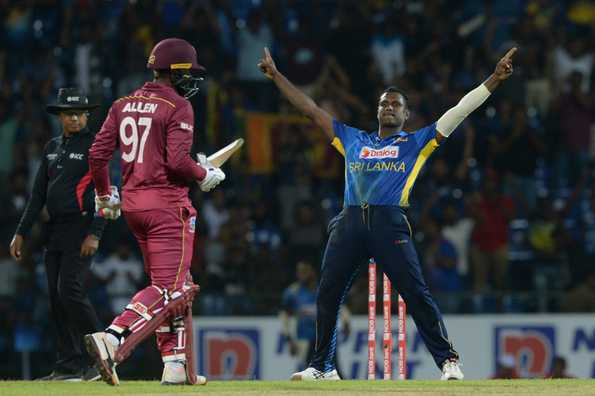 Angelo Mathews bagged four wickets