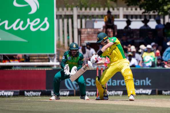 Labuschagne scored his maiden ODI ton