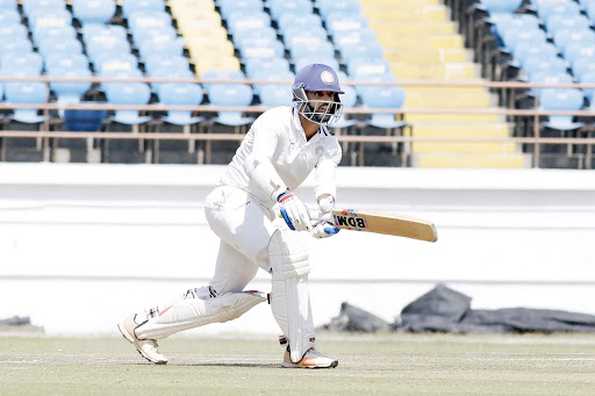 Vasavada brought up his hundred on Day 2 (Image courtesy: SCA)