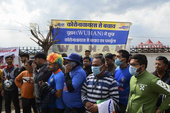 Medical services are provided at the stadium in Dharamsala.