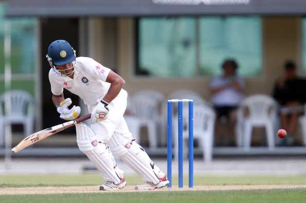 Wriddhiman Saha was dismissed for 64