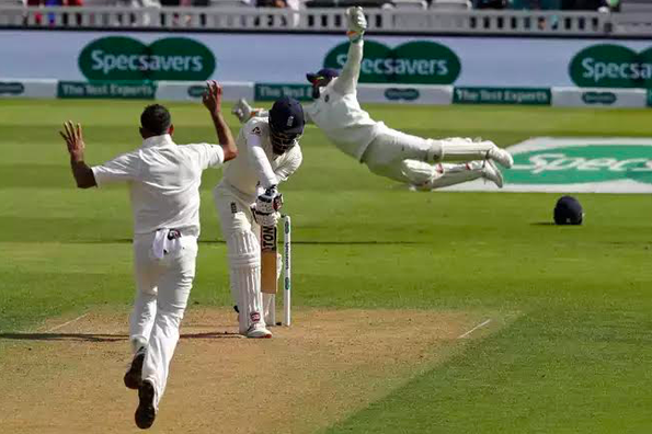 Perhaps more enigmatic than the scrambled-seamer, is the seam-up ball that goes rogue. Here’s Mohammed Shami making Moeen Ali second-guess his visual senses.