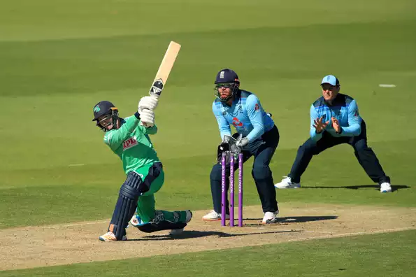 Campher's 110-ball 59 rescued Ireland from a shaky position